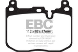 EBC Greenstuff 2000 Series Sport Brake Pads for BMW 228 Coupe with Brembo Calipers * Part Number EBCDP22130