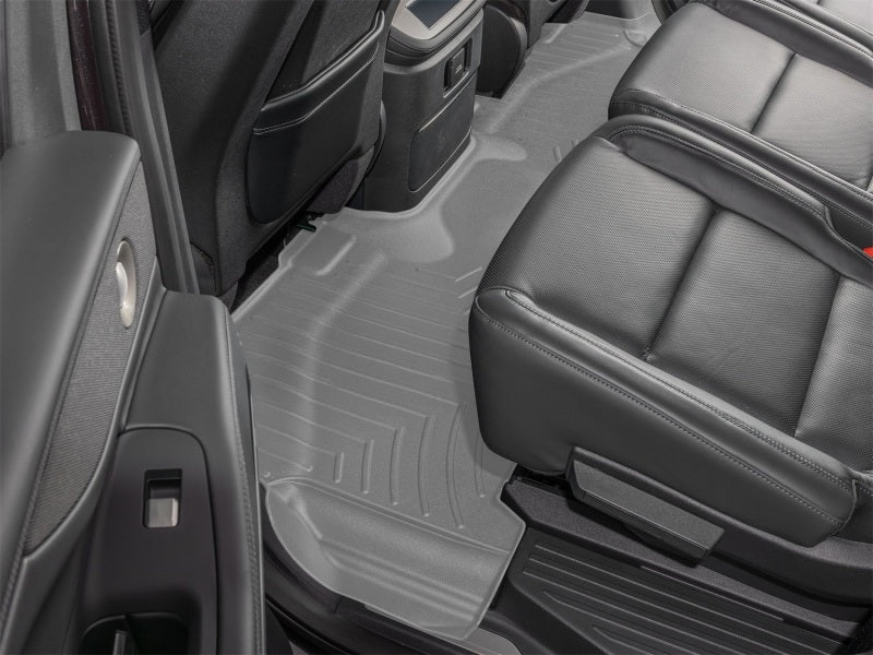WeatherTech WET4619486 FloorLiner DigitalFit 2nd Row Rear Floor Mats for 2025-2026 Lincoln Navigator, Gray