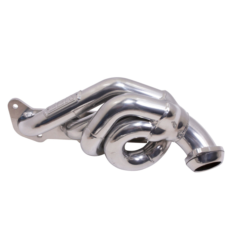 BBK Performance 11-14 Ford F-150 Coyote 5.0 Shorty Tuned Length Exhaust Headers - 1-3/4 inch Polished Silver Ceramic Coated