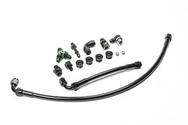 Radium Engineering Ford Coyote S550 Fuel Rail Plumbing Kit with PTFE Fuel Lines and Fittings