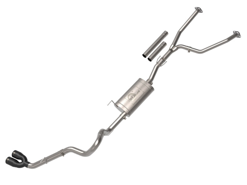 aFe Vulcan Series 2.5 Inch to 3 Inch Stainless Steel Cat-Back Exhaust System for Toyota Tundra 2022-2023