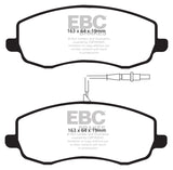 EBC Bluestuff NDX Full Race Brake Pads for McLaren 570S and MP4-12C * High Friction Performance for Track and Street Use