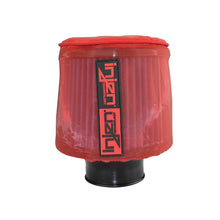 Load image into Gallery viewer, Injen Red Hydroshield for 6-inch Base Air Filters – Protects Injen X-1012, X-1013, X-1014, and X-1056