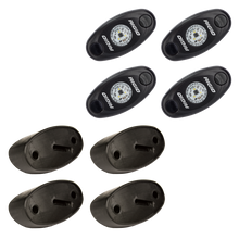 Load image into Gallery viewer, Rigid Industries Rock Light Kit - Blue LED Underbody Lighting for Trucks and Off-Road Vehicles (4 Lights)