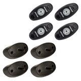 Rigid Industries Rock Light Kit - Blue LED Underbody Lighting for Trucks and Off-Road Vehicles (4 Lights)
