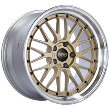 Load image into Gallery viewer, BBS LM 20x10 Inch 5x112 Bolt Pattern ET22 Gold Wheel - Model BBS LM436GPK