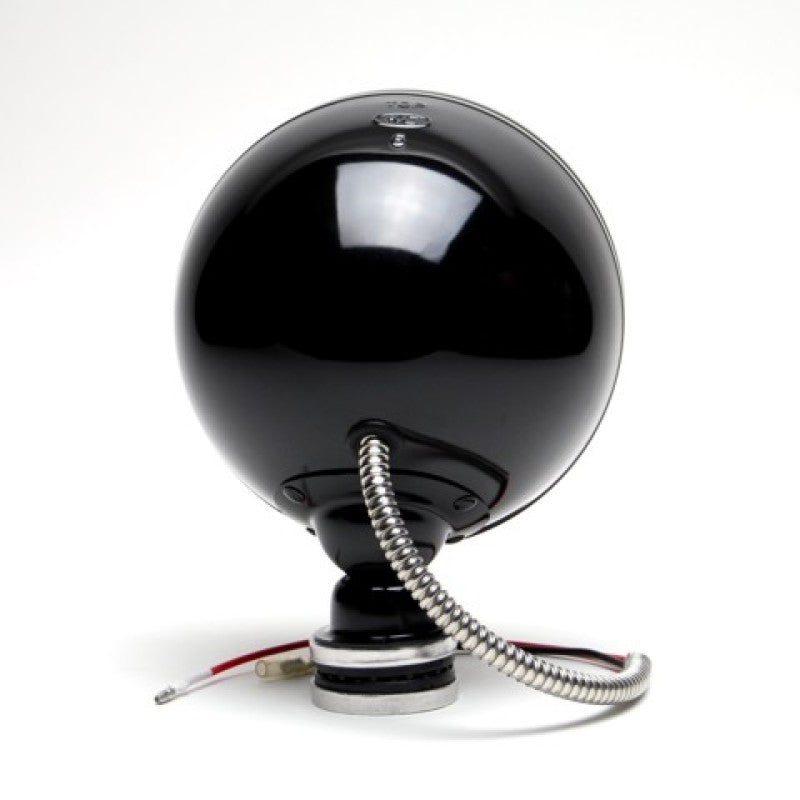 KC HiLiTES Daylighter 6-inch 100W Spot Beam Halogen Lights * Black Steel Housing, Pair Pack System