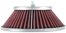 Load image into Gallery viewer, K&amp;N Engineering Custom Racing Air Filter Assembly for Carburetors - Round Tapered, Red, 1.375 inch Neck Flange, 2.25 Inch Height