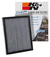 Load image into Gallery viewer, K&amp;N Engineering Part No. knnVF2049 Washable Cabin Air Filter for Ford F-150 (2015-2016) with 5.0L V8 Engine