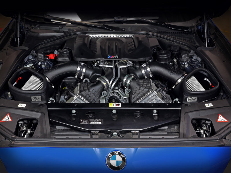 aFe POWER Magnum FORCE Stage-2 Pro DRY S Cold Air Intake System for BMW M5 & M6 (F10/F06/12/13) 2013-2019