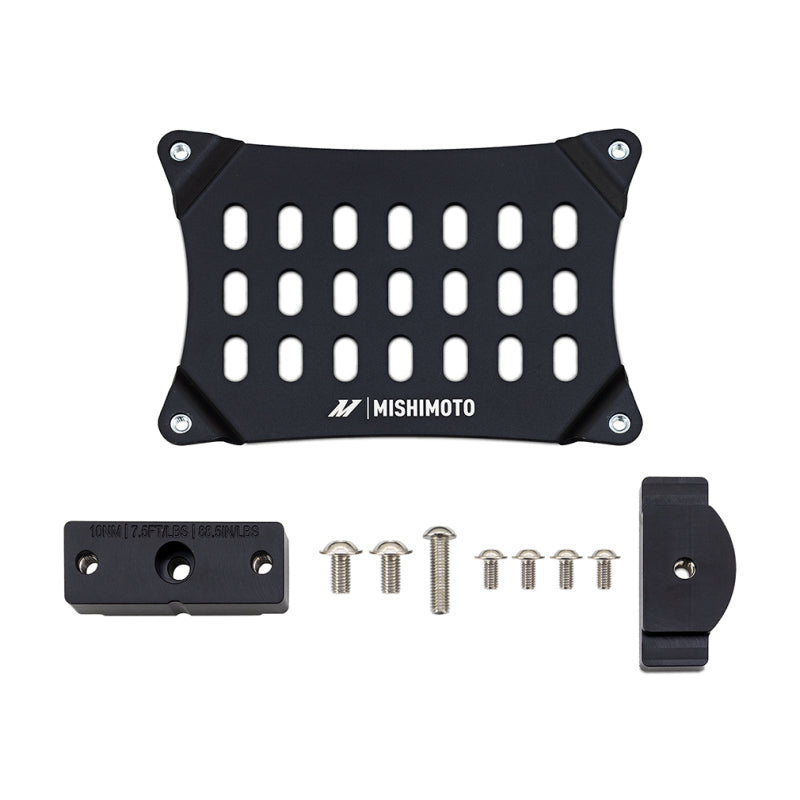 Mishimoto 2024+ Ford Mustang V8 License Plate Relocation Kit - Improve Airflow and Front-End Aesthetics