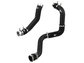 aFe BladeRunner Black 3-Inch Aluminum Charge Pipe Kit for 2020-2021 GM Diesel Trucks V8-6.6L L5P