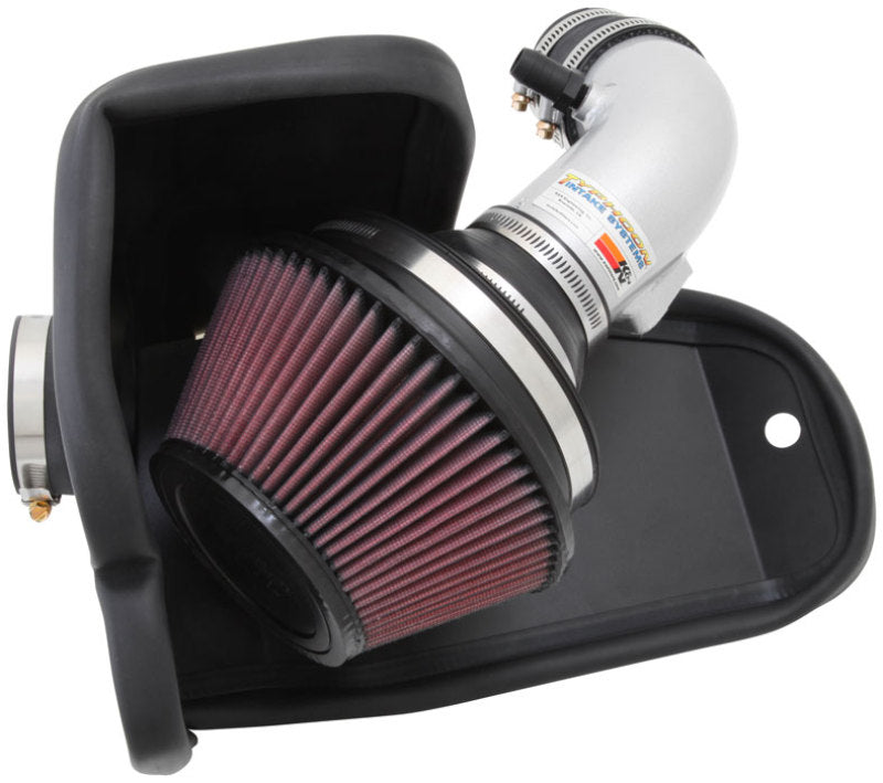 K&N Engineering 69-1020TS Cold Air Intake System for Honda Civic 1.8L L4 - Silver Typhoon