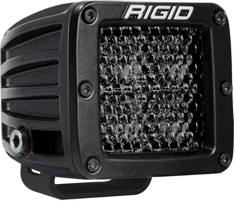Rigid Industries D Series PRO Midnight Edition Spot LED Pair - Diffused Housing for Automotive Lighting