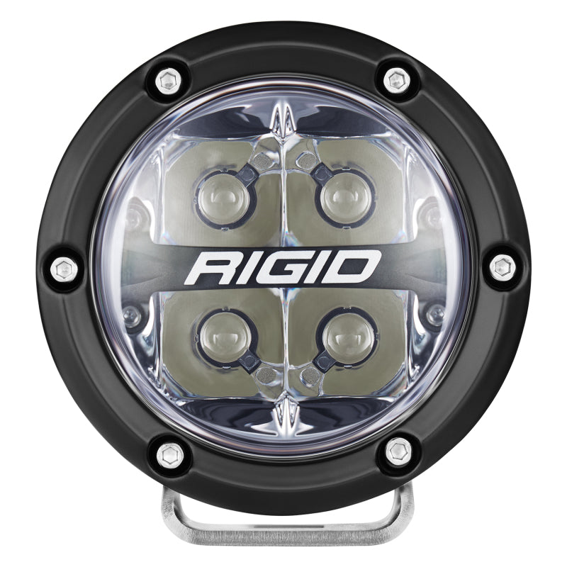 Rigid Industries 360-Series 4 Inch RGBW LED Off-Road Spot Beam Light Pair