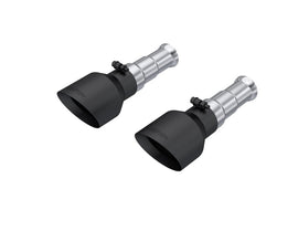 MBRP Black Coated 5-inch Dual Wall Angle Cut Exhaust Tips for Dodge Ram 1500 (2009-2010) – Pair