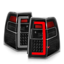 Load image into Gallery viewer, ANZO 07-17 Ford Expedition LED Tail Lights with Light Bar – Black Housing, Clear Lens, Sequential Turn Signal