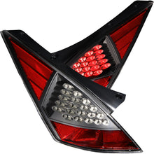 Load image into Gallery viewer, ANZO 2003-2005 Nissan 350Z LED Tail Light Assembly with Clear Lens and Black Housing