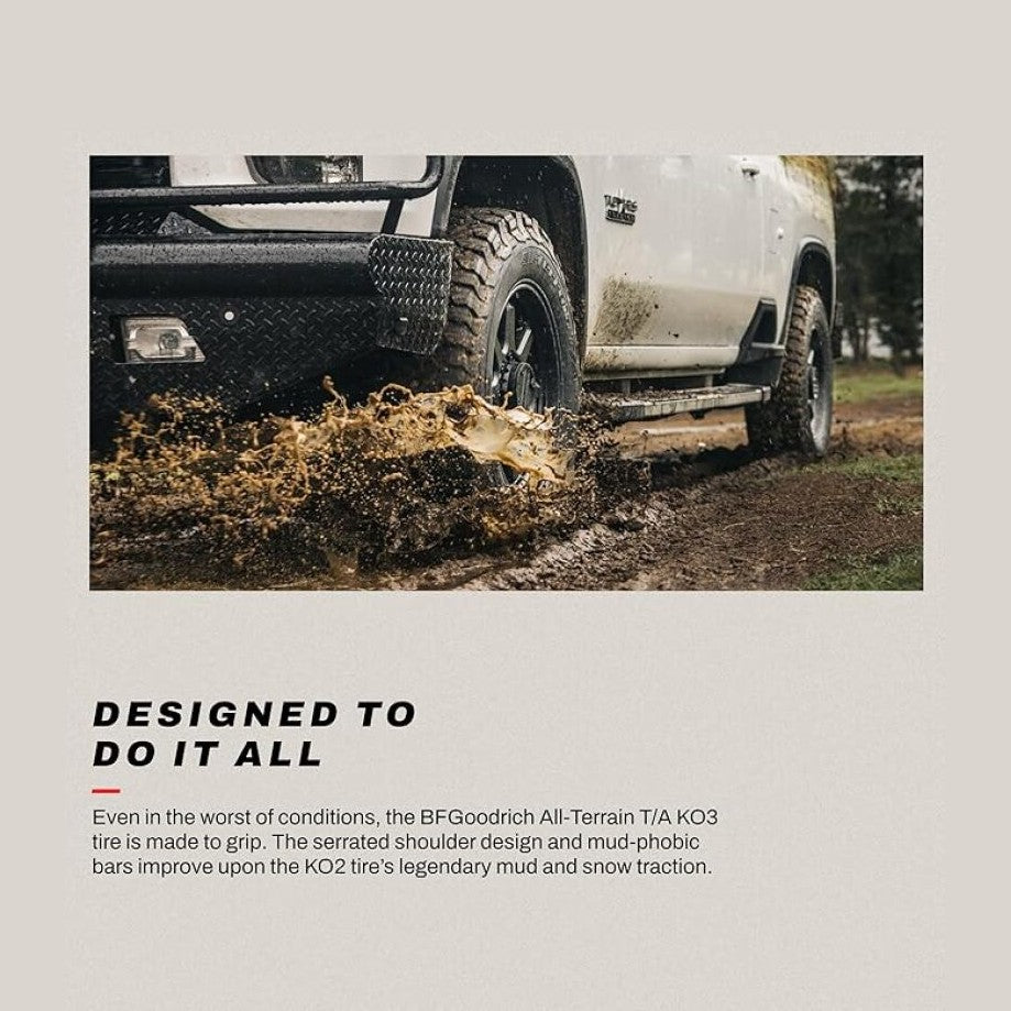 BFGoodrich All Terrain T/A KO3 35x12.50R18 All-Terrain Tire, Part Number bfg29259