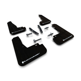 Rally Armor 22-24 Kia EV6 Black UR Mud Flap with White Logo