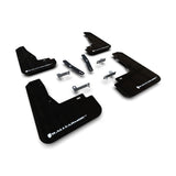 Rally Armor 22-24 Kia EV6 Black UR Mud Flap with White Logo