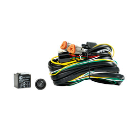 KC HiLiTES Wiring Harness FLEX ERA 3-Pin Deutsch with 40 Amp Relay and LED Rocker Switch