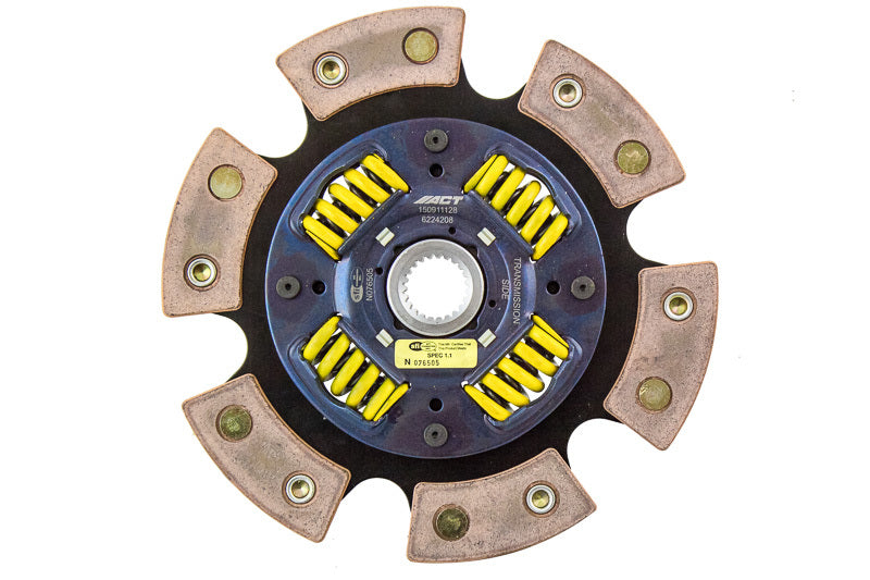 ACT 2006 Mazda MX-5 Miata 6 Pad Sprung Race Disc Part Number ACT6224208