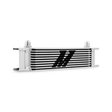Load image into Gallery viewer, Mishimoto Universal -8AN 10-Row Oil Cooler - Silver for Enhanced Fluid Temperature Control