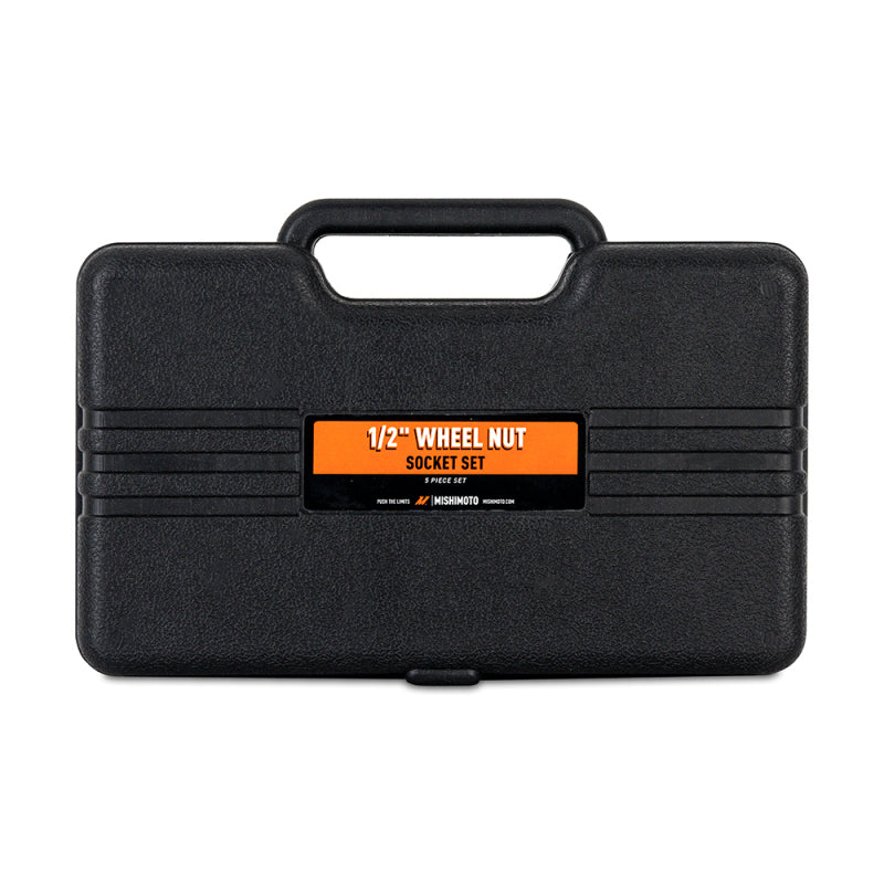 Mishimoto 1/2 inch Wheel Nut Socket Set - 5 Piece Non-Marring Impact-Grade Steel with Color-Coded Sizing