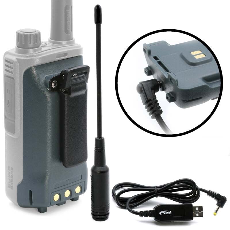 Rugged Radios Long Range Bundle for GMR2 Handheld Radios - Enhanced Communication Range and Reliability