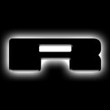 ORACLE Lighting Universal Illuminated LED Letter Badges - Matte Black Finish - R