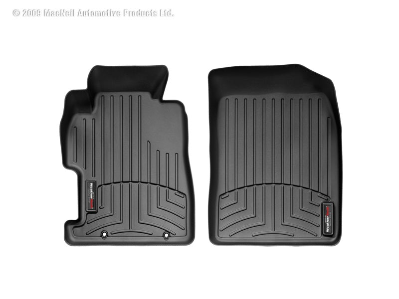 WeatherTech DigitalFit Front FloorLiner for 2006-2007 Honda Civic - Black