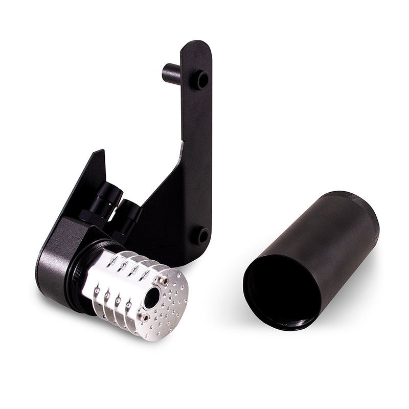 Mishimoto 2016+ Nissan Titan XD Baffled Oil Catch Can Kit - Black