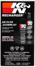 Load image into Gallery viewer, K&amp;N Engineering Aerosol Oil Recharger Service Kit for Oiled Cotton Air Filters - Part Number KN99-5000