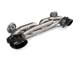 Akrapovic Slip-On Race Line Exhaust for Porsche 911 Turbo/Turbo S (992) Titanium - Part akrS-PO/TI/19