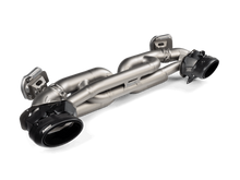Load image into Gallery viewer, Akrapovic Titanium Tail Pipe Set for Porsche 911 Turbo/Turbo S (992) – Black Finish