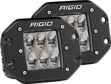 Load image into Gallery viewer, Rigid Industries D2 Flush Mount Driving Pair - Compact LED Pod Lights for Automotive Applications