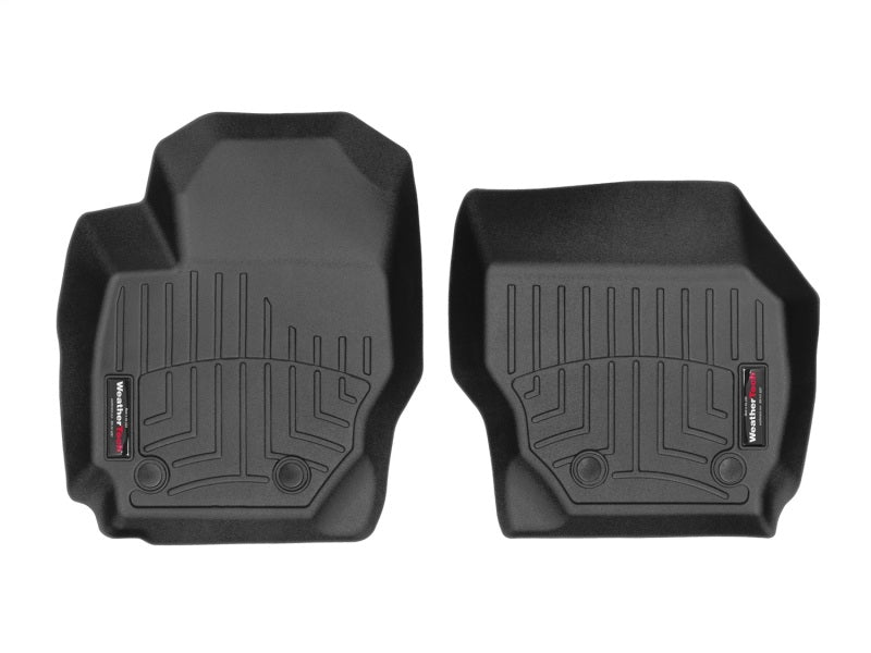 WeatherTech FloorLiner DigitalFit Front Floor Mats for 2009–2013 Volvo S80, Black – Part Number wet442321