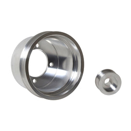 BBK 94-98 Mustang 3.8 V6 Underdrive Pulley Kit - Lightweight CNC Billet Aluminum