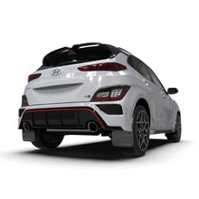 Load image into Gallery viewer, Rally Armor 22-23 Hyundai Kona N Black UR Mud Flap w/White Logo