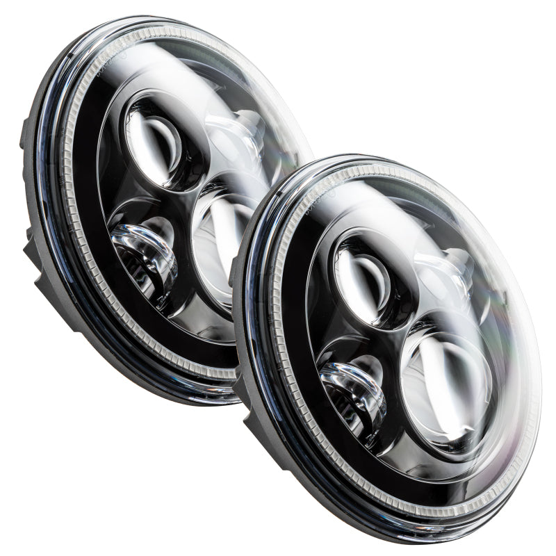 Oracle Lighting 7-Inch High Powered LED Headlights with ColorSHIFT for Jeep Wrangler