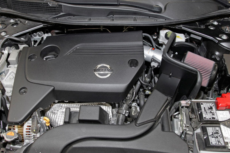 K&N 69 Series Typhoon Performance Intake Kit for 2013-2015 Nissan Altima 2.5L L4 - Silver