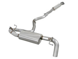 aFe Power Takeda 2.5-inch Stainless Steel Cat-Back Exhaust System for Subaru Crosstrek 2018-2020
