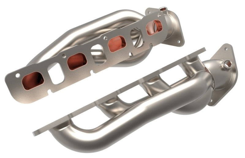aFe Power Twisted Steel 304 Stainless Steel Shorty Headers for Ram 1500 TRX 2021-2024 V8-6.2L