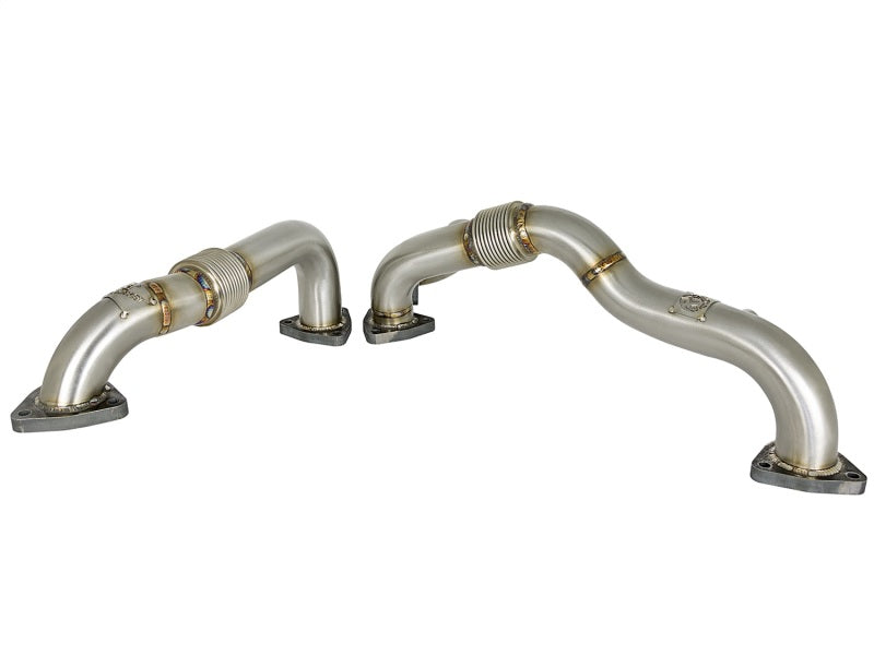 aFe Twisted Steel Header Up-Pipe for 2008-2010 Ford F-250 Super Duty 6.4L Diesel Trucks