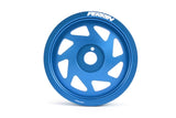 Perrin Performance Lightened Crank Pulley for Subaru WRX, BRZ, FXT, and Crosstrek - Blue (Part Number: perPSP-ENG-101BL)