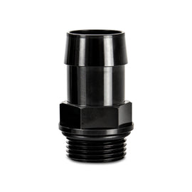 Mishimoto M27x2.0 to 1-Inch Push-On Hose Barb Aluminum Fitting - Black
