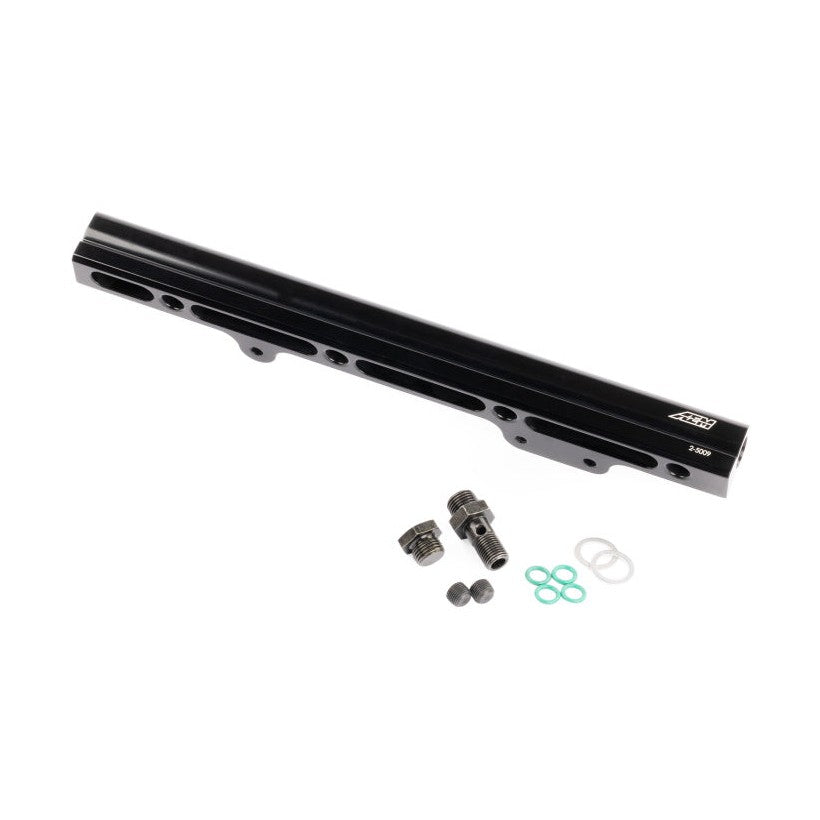 AEM High Volume Fuel Rail for Honda Civic D16Y7 & D16Y8 Engines * Black Anodized Part Number aem25-109BK