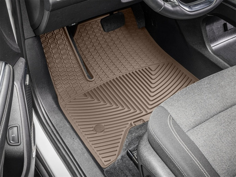 WeatherTech W735TN All-Weather Floor Mats for 2024-2025 Buick Enclave, Chevrolet Traverse and GMC Acadia, Front Row, Tan