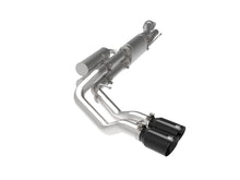 Load image into Gallery viewer, aFe Rebel Series 3-Inch 409 Stainless Steel Cat-Back Exhaust System with Black Tips for 2017-2020 Ford F-250/F-350 V8 6.2L/7.3L